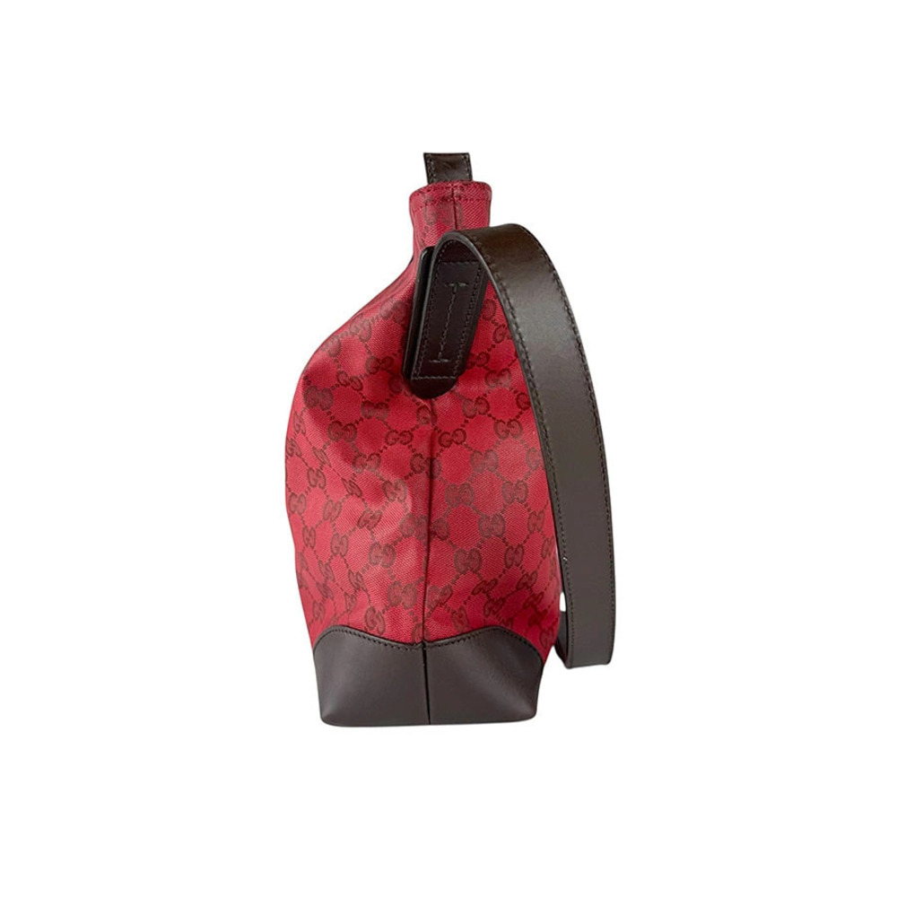 Gucci bag Sherry Line canvas shoulder GG red monogram